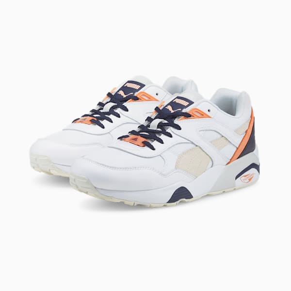 Tenis R698 "Reverse Classics", Puma White-Pristine-Peacoat, extralarge